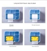 Multifunctional Tissue Storage Box Cover Napkin Holder Sundries Ontainer Stationery Organizer for Bedroom Office Bathroom Vanity 4