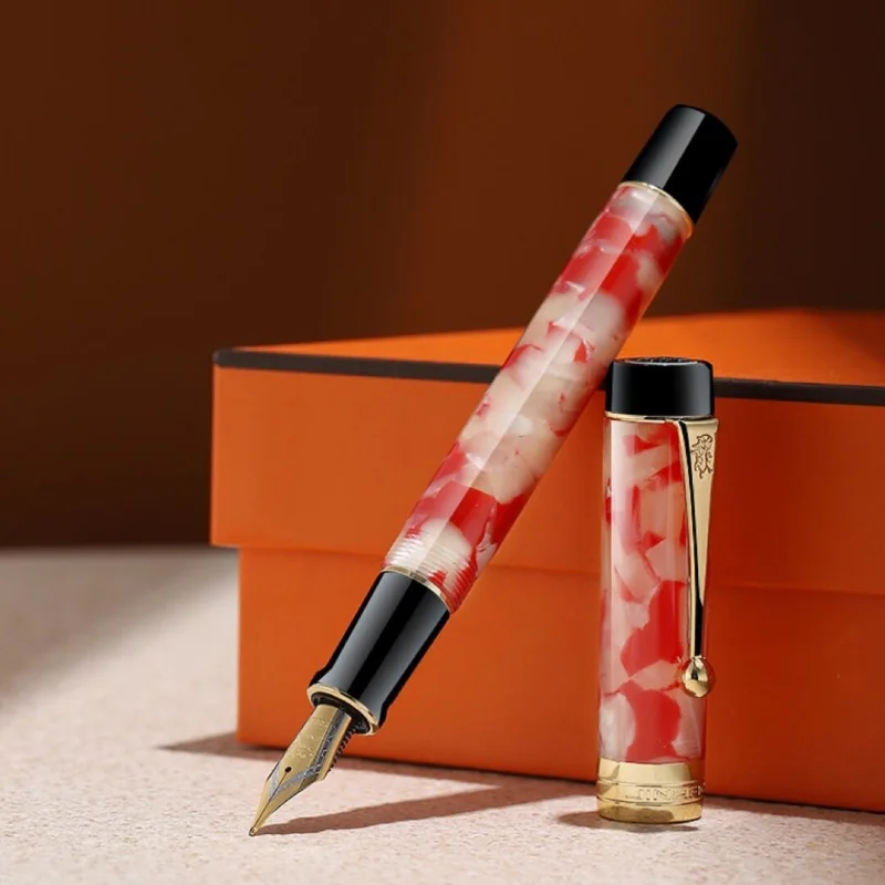 Jinhao 100 세기 만년필 F 0.5mm/M 0.7mm 펜촉 그리기 선물 B1 쓰기를위한 고품질 비즈니스 사무실 공급 업체