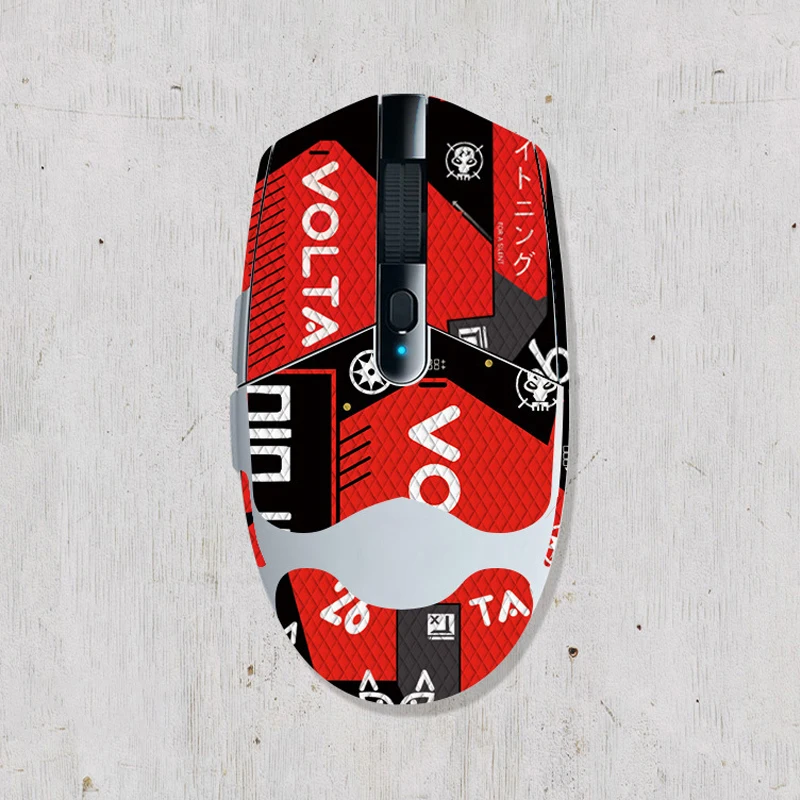 Custom stickers reflective stickers Mouse grip tape skate sticker Non slip suck sweat mouse anti-slip sticker For Logitech G304