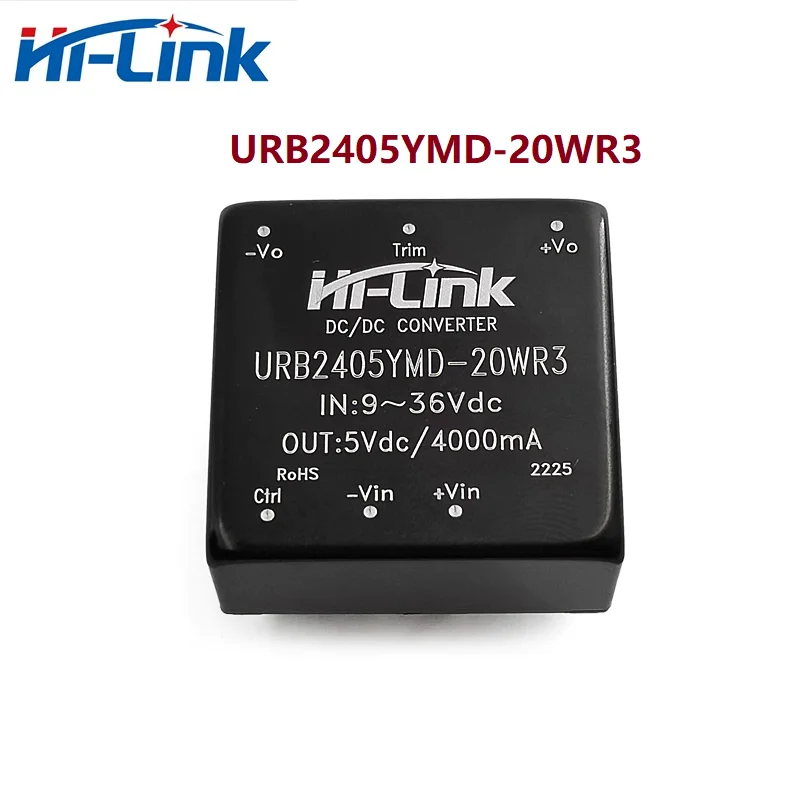 20W DC-DC Isolated Non-regulated Power Supply Module 24V to 5V 12V 24V URB2405YMD12YMD URB2424YMD 20WR3