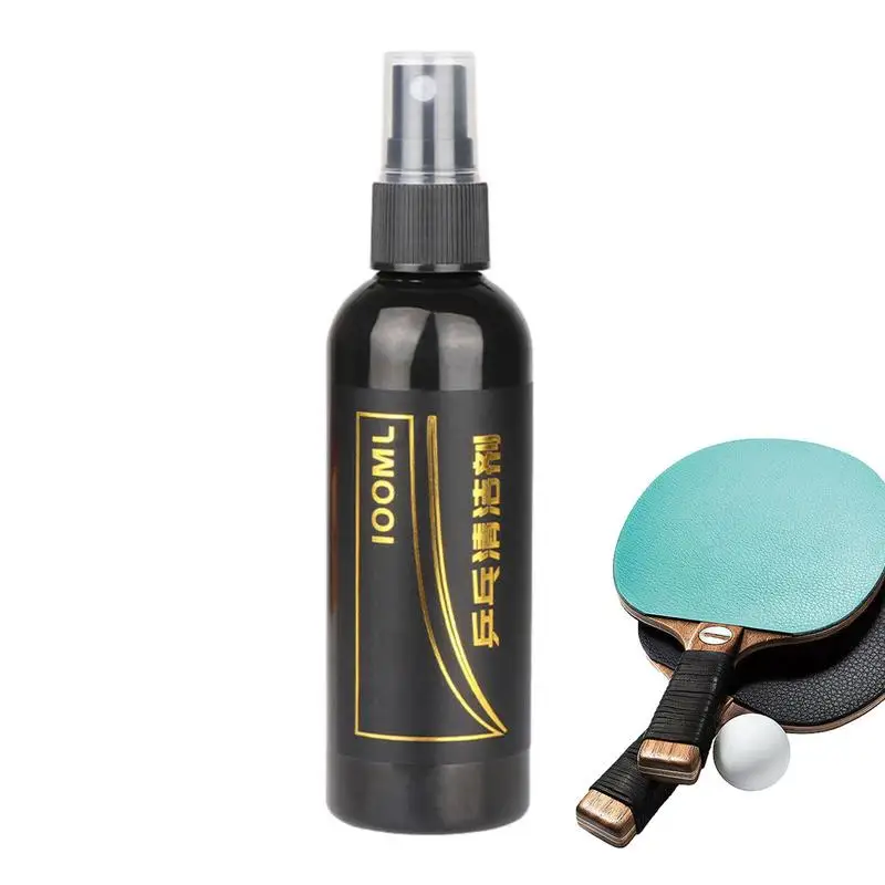Table Tennis Racket Cleaner Table Tennis Racket Detergent Agent 100 ML Ping Pong Rubber Cleaners