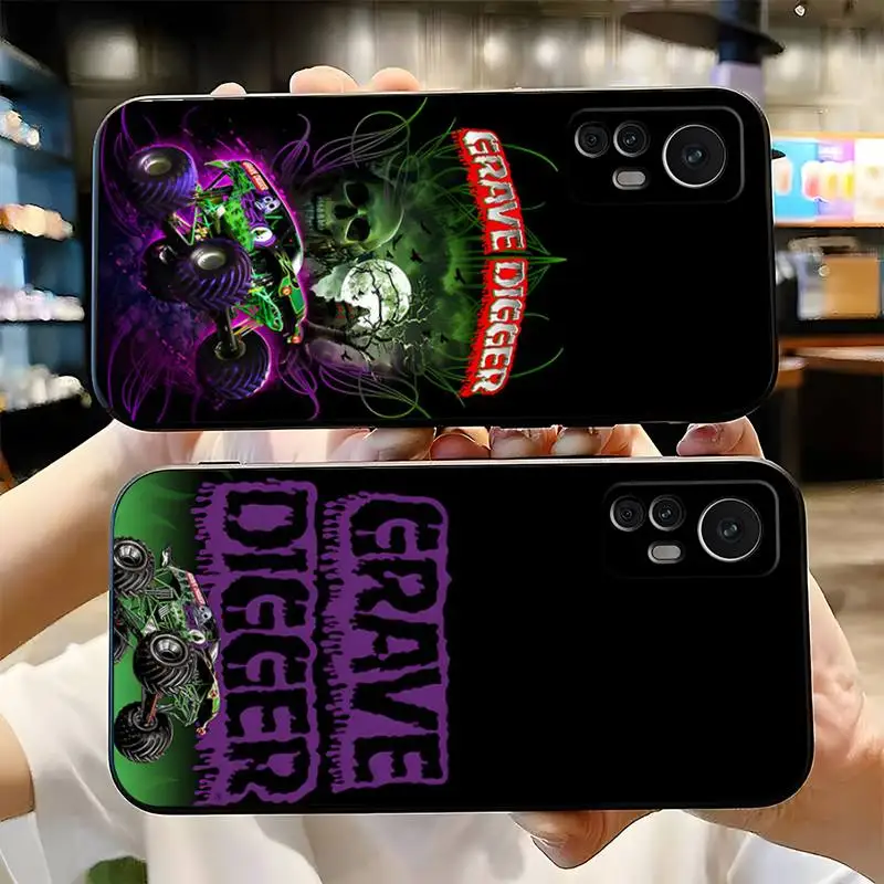 Чехол для телефона с гравировкой монстр-Трак для Xiaomi Poco F3 X3 Nfc M3 9t 13 10t 11 11i 11x11t 12 Pro, противоударный дизайн, задняя крышка