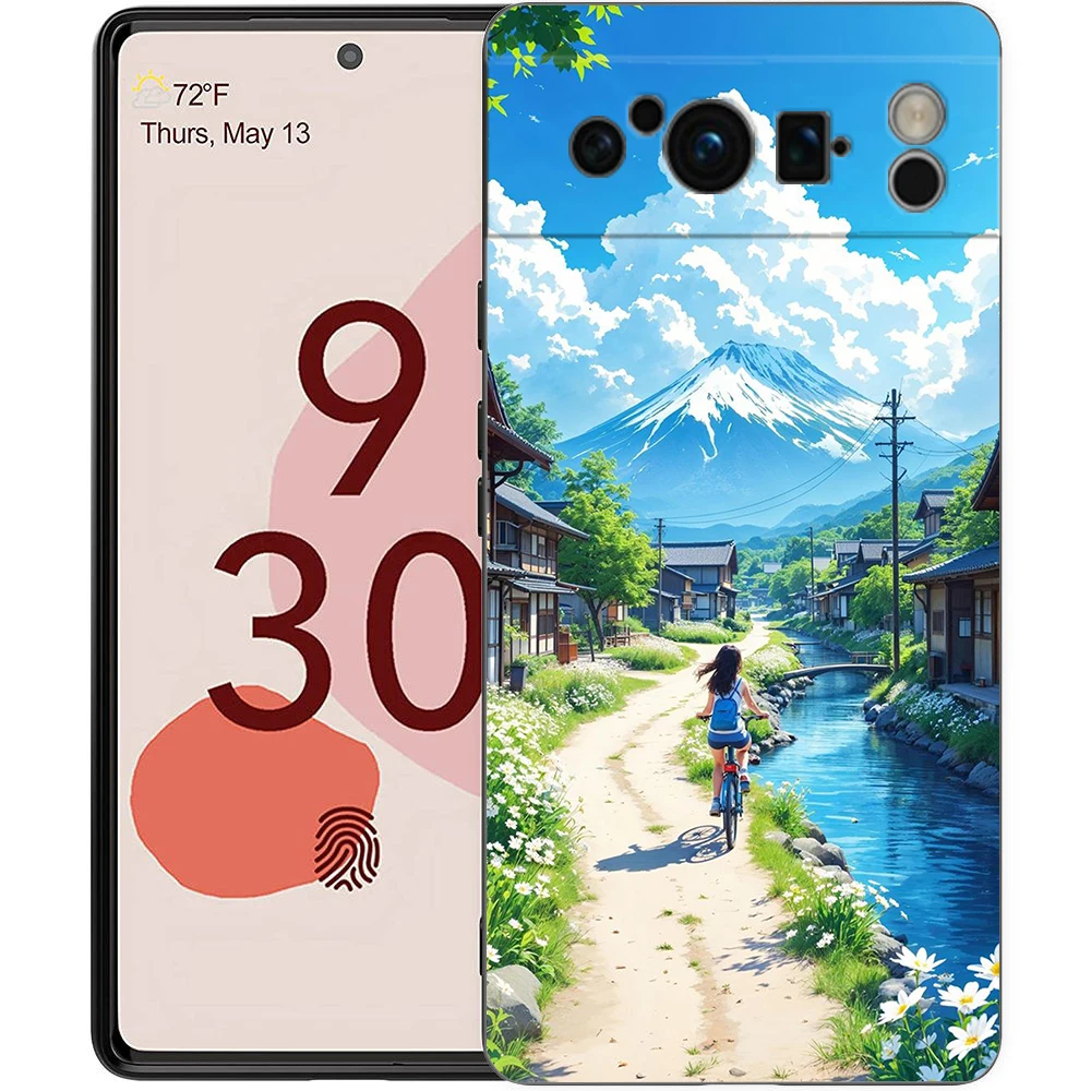 Landscape Japan Series Aesthetic Scenery Phone Case - Soft Shockproof TPU Cover
