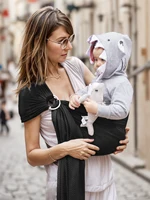 Baby Water Ring Sling Carrier | Lightweight Breathable Mesh Baby Wrap for Infant, Newborn, Kids and Toddlers 2