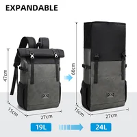 New Large Capacity Rucksack Travel Bag Laptop Backpack men Back Pack Luggage Shoulder Bags Roll Cover Men Mochila Bagpack 6