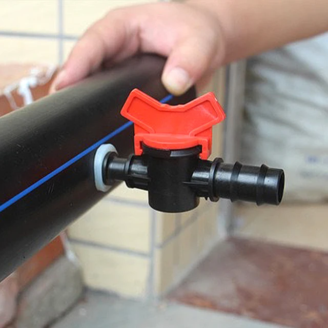 1Db 16 Mm-Es Öntözési Csepegtető Szalag Csatlakozó Több Alakú Vízcsövek Tartozékos Könyök Egyenes Kimeneti Kerti Tömlőszerelvények - Image 3