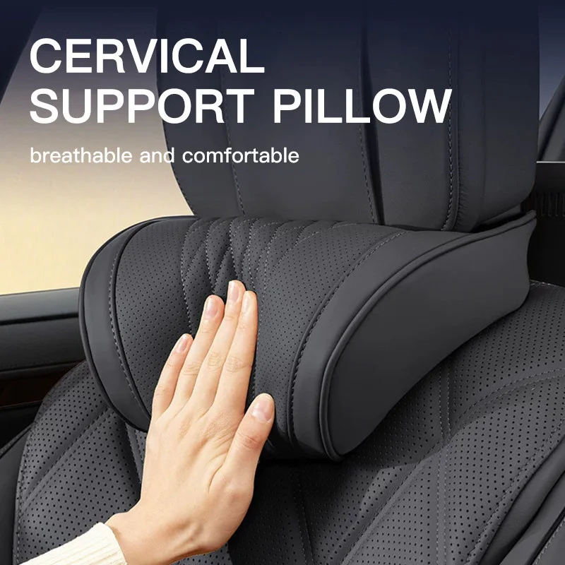 Luxurious Car Seat Neck Pillow Headrest – Premium Comfort Accessories