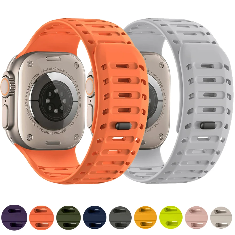 Magnetic Silicone Sport Wristband
