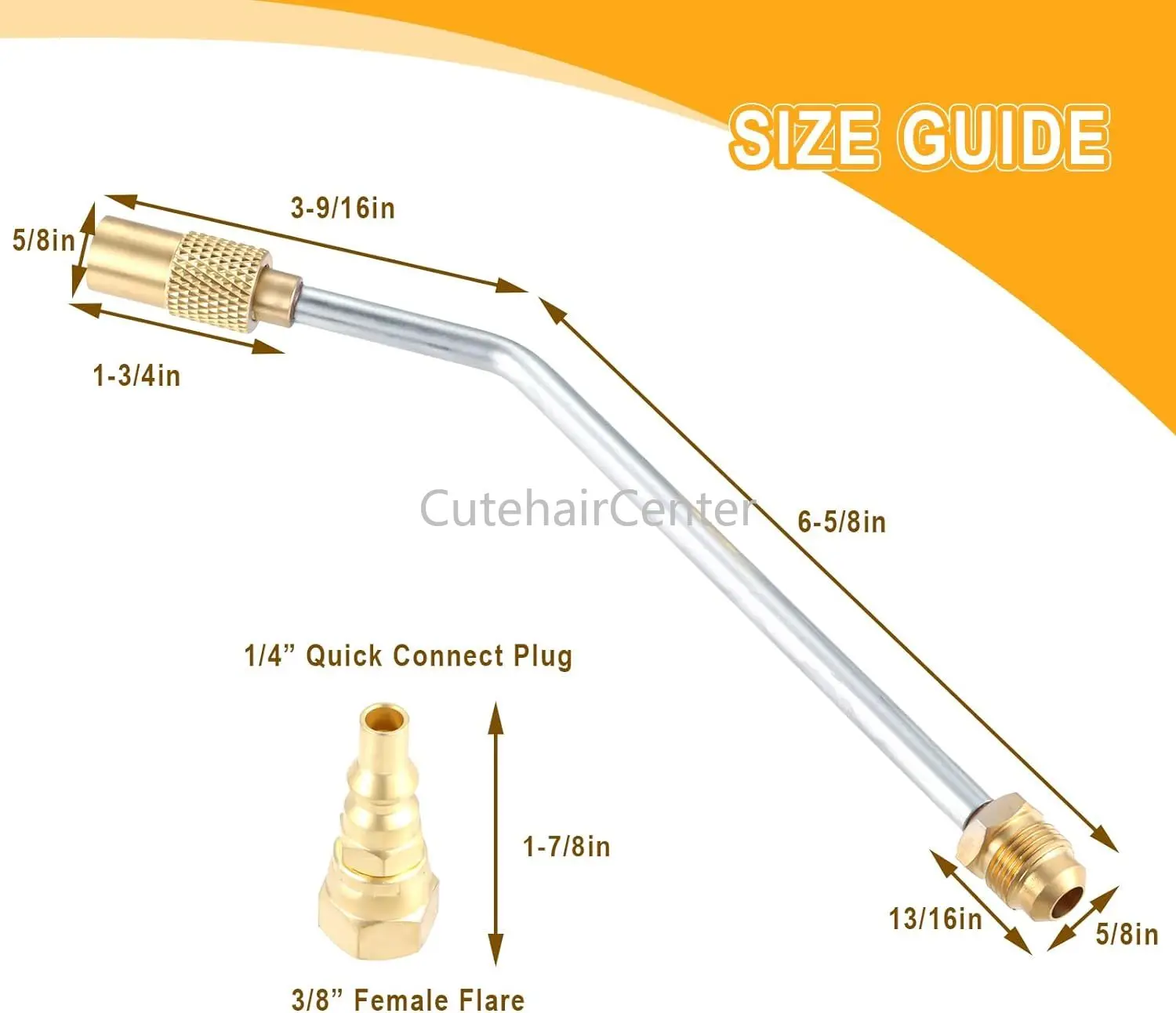 1set 10" Extension Propane 135&deg; Elbow Safety Pipe Adapter Connection +1/4" Quick Connect Plug for Blackstone 17" & 22" Griddle