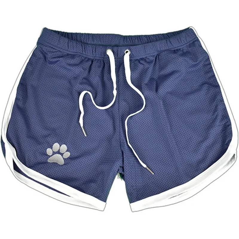 Mens Gym Fitness Shorts Bodybuilding running sports shorts Jogging Workout Male Summer Breathable Mesh Shorts men Sweatpants 2