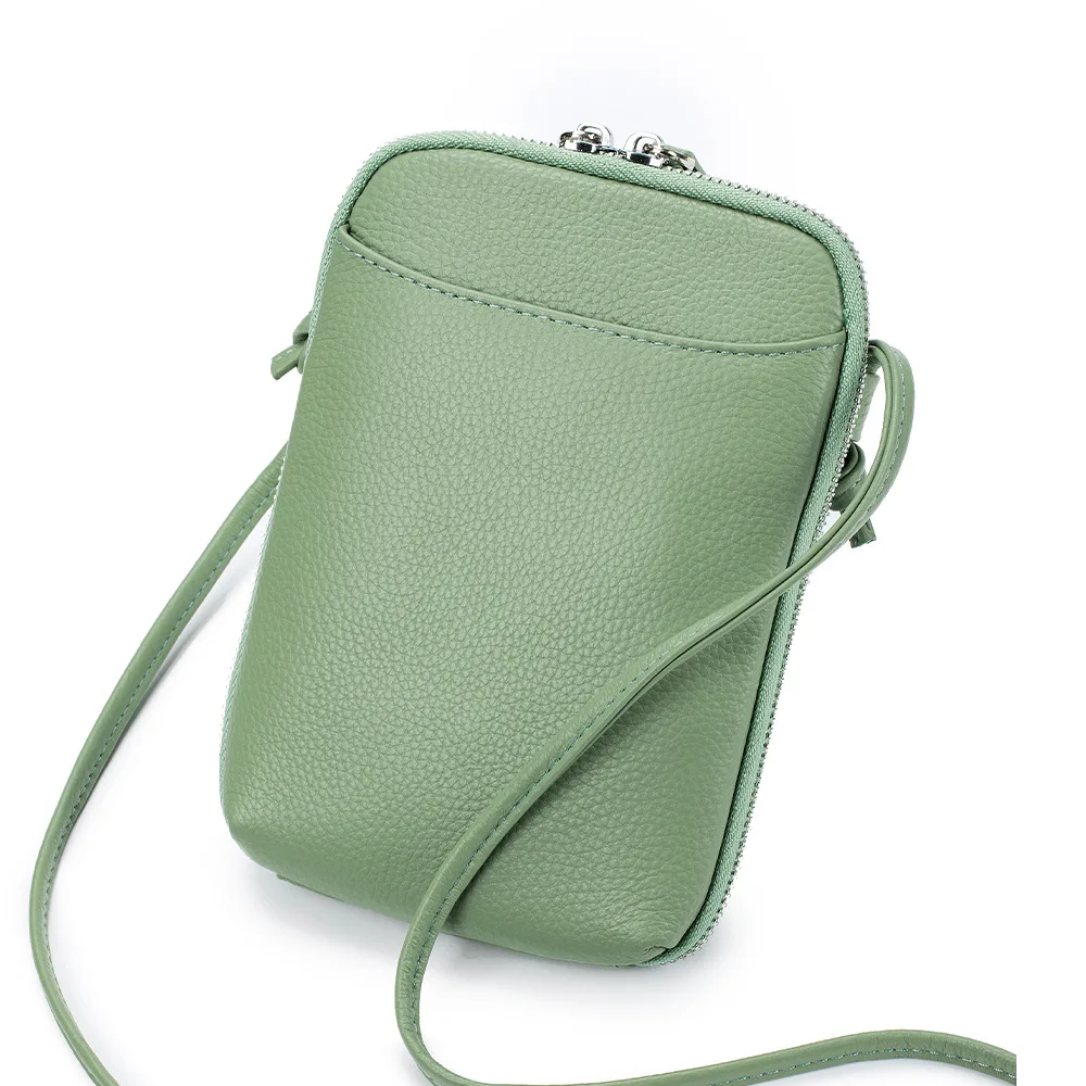 Befen Geniune - Bolso Cruzado De Cuero Genuino Para Mujer
