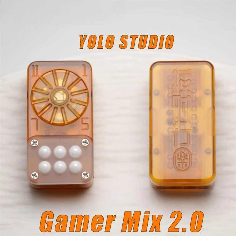 YOLO STUDIO PEI 게이머 믹스2.0 룰렛 구조의 고음/저음 푸시 슬라이더 감각 장난감, 자폐증 슬라이더 피젯