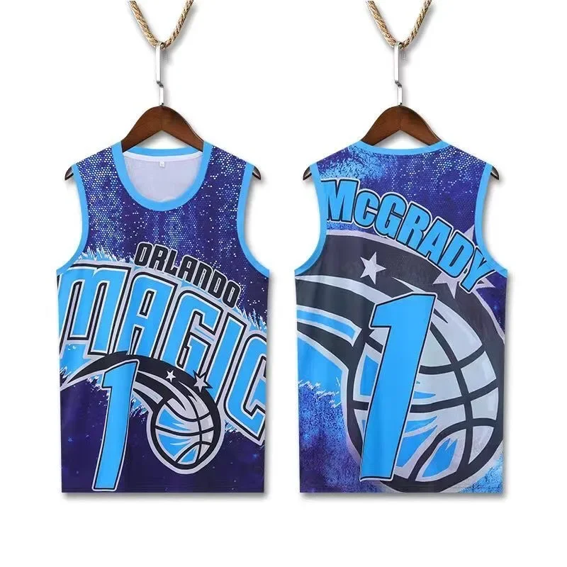 Children Vest 3D Printed Children's Vest T-shirt NBA Basketball Series