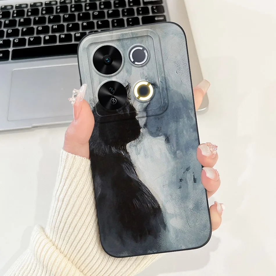 Fashion Dusk Beach Painting Shockproof Silicone Phone Case