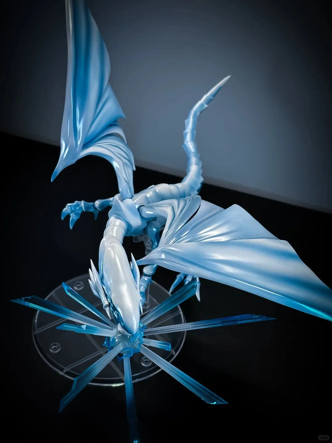 バンダイ-子供のための黒いドラゴンのモデルキット,アニメのアクション