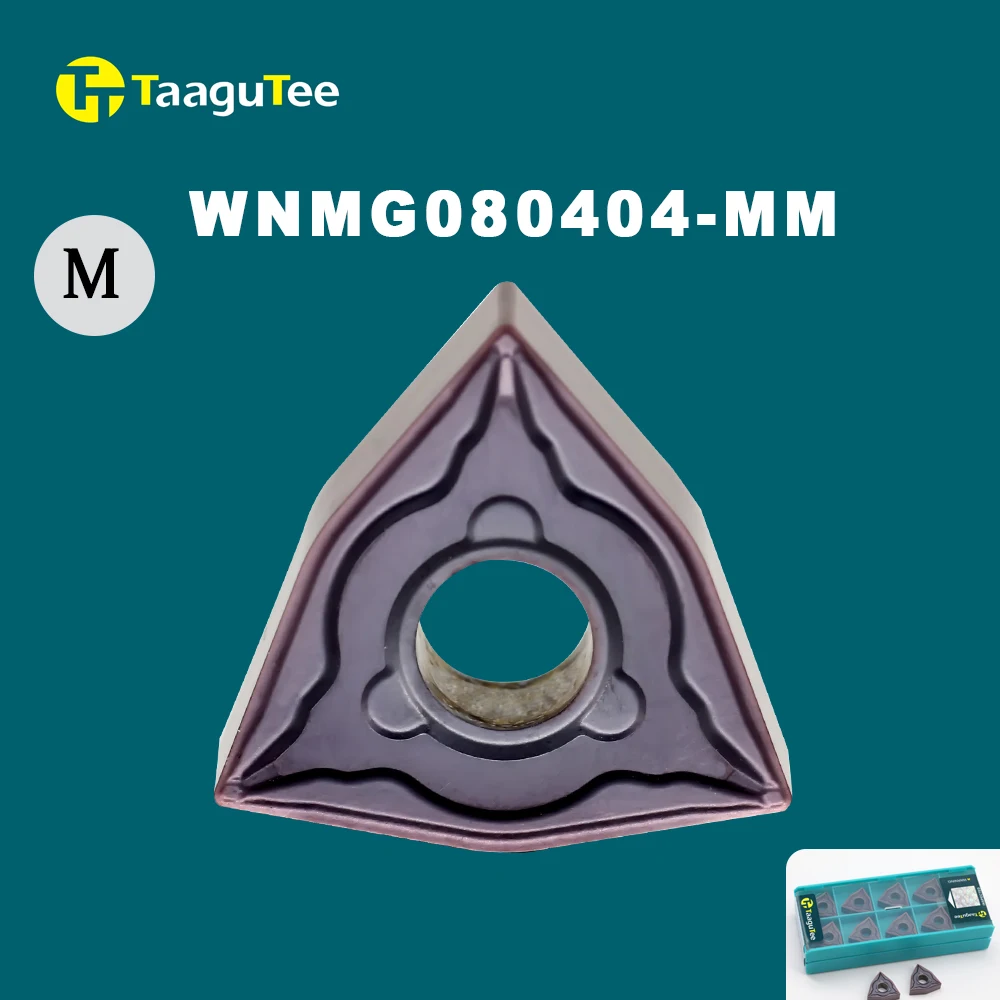 

10Pcs WNMG080404 MM TT1125 Carbide Inserts External Turning Tools Metal Turning Tools Machine Blade Parts Lathe Cut