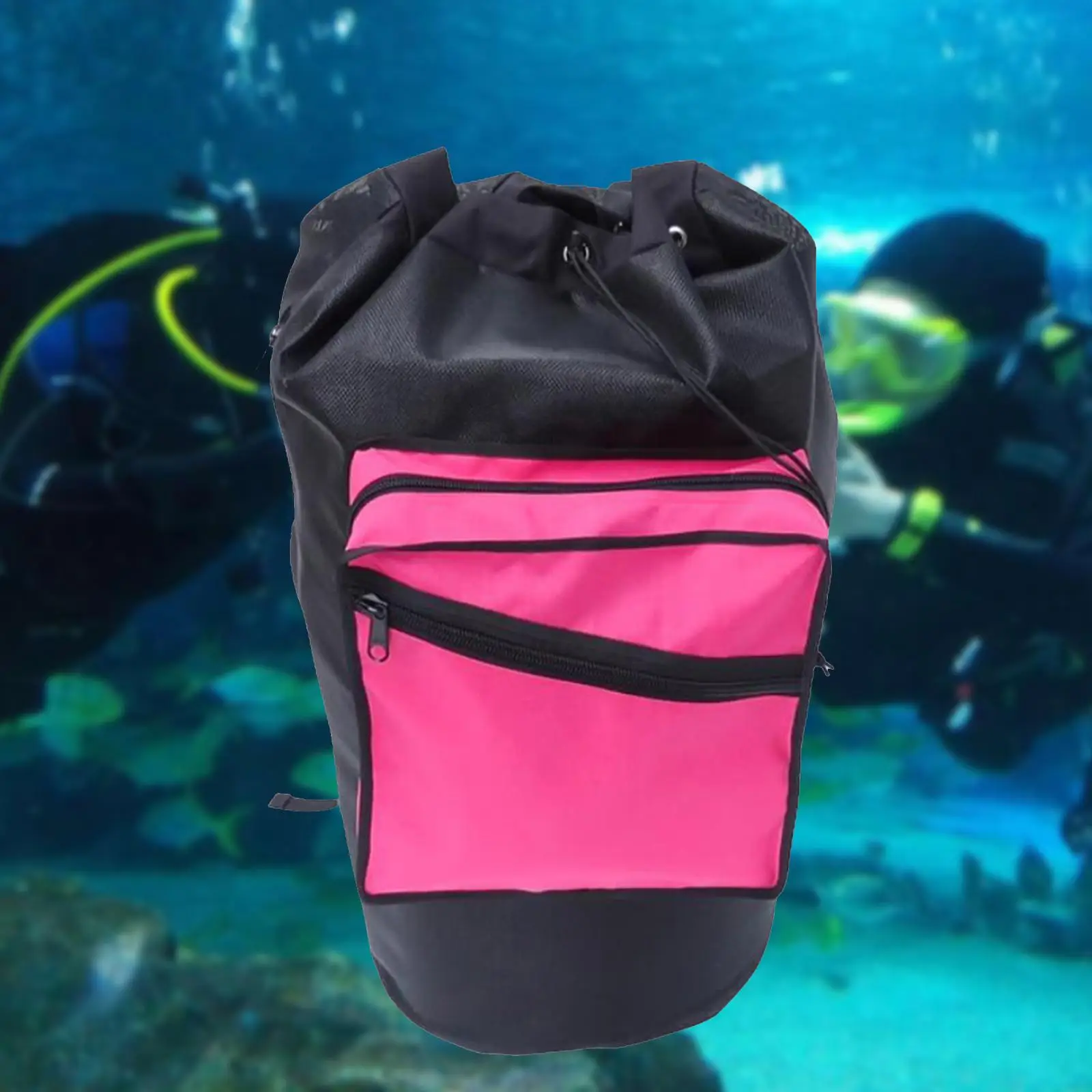 Diving Backpack Multipurpose External Pocket Snorkeling Gear Backpack for Underwater Freediving Water Sports Swimming Rafting