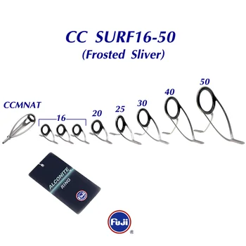 Guida originale Fuji KW SURF16-50 Anello in alconite Telaio in acciaio inossidabile per costruttore di canne da pesca da lancio