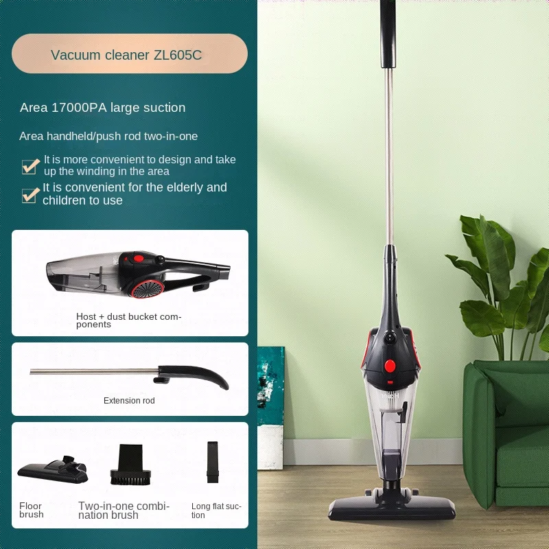 

Haier ZL605B vacuum cleaner Household appliances small handheld powerful suction carpet mite sofa pet dog hair cleaning machine