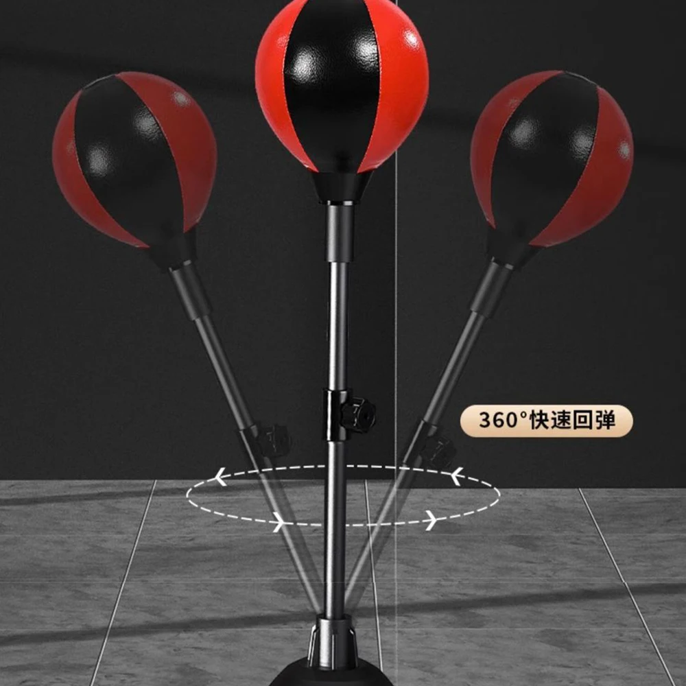 Boxing Trainer Speed Ball Home Adult and Child Standing Sandbag Strike Rebound Dodge Ball Decompression Reaction target