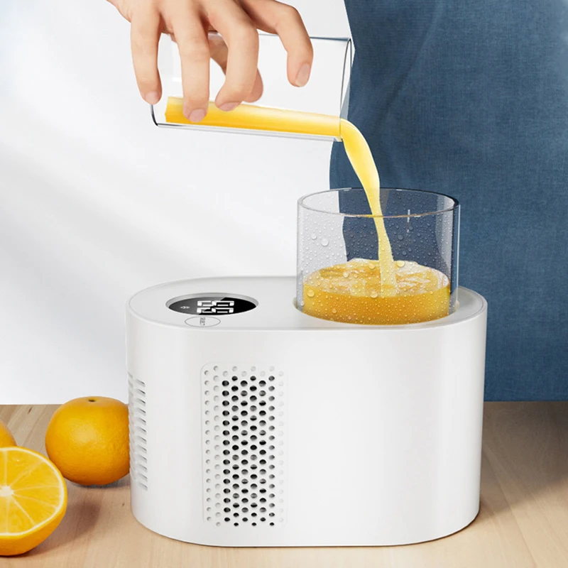 3 In 1 Smart Yogurt Maker Electric Heating Cooling Cup for Home Office Milk Coffee Cup Warmer Cooler Mini Desktop Fridge