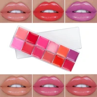 12 Color Lipsticks Palette Waterproof Long Lasting Pigment Shimmer Lip Gloss Professional Cosmetic Beauty Makeup 1