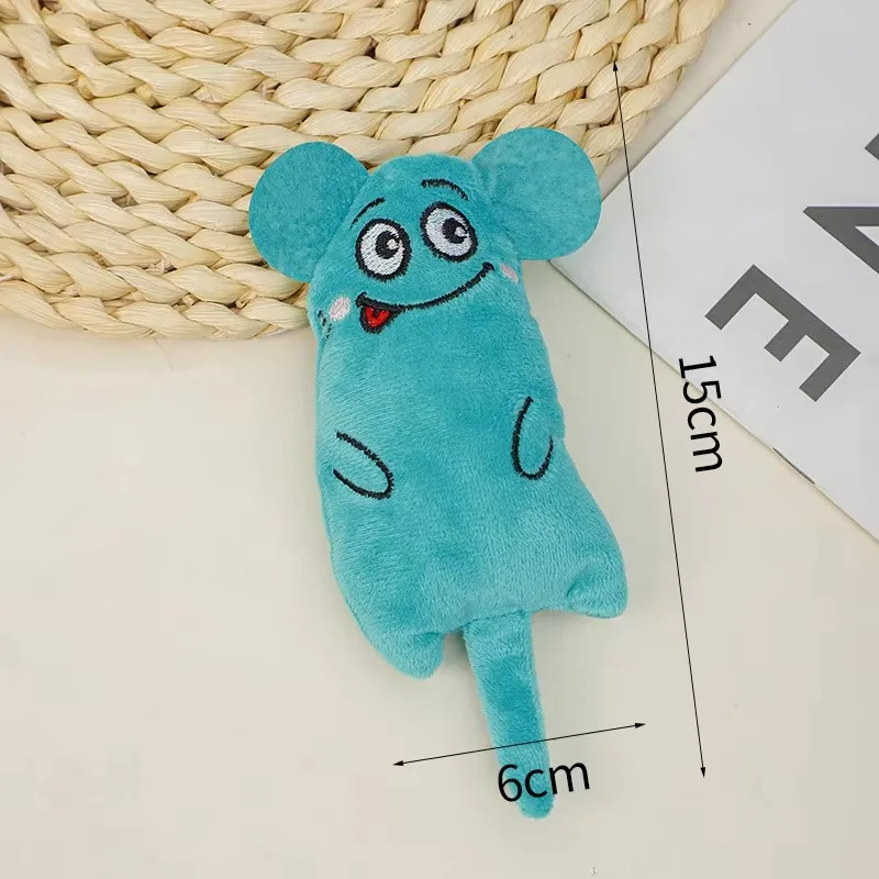 Tail doll plush cat toy — close-up texture