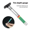1-10PCS 25mm Car Tyre Tire Tread Depth Gauge Meter Caliper Thickness Gauges Monitoring System Tire Wear Detection Measuring Tool 4