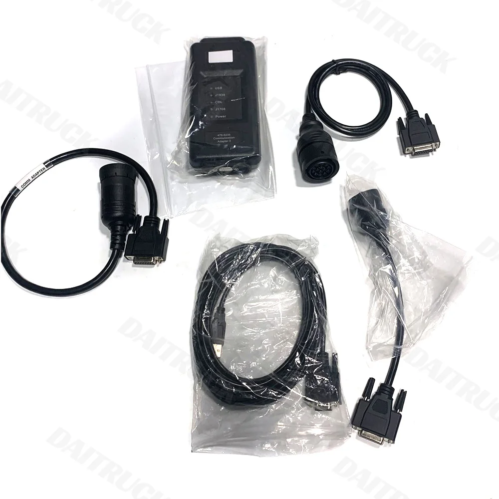 Good Quality for ET3 ET4 ET Diagnostic Adapter 3177485 4780235 for Truck Excavator Diagnostic Tool