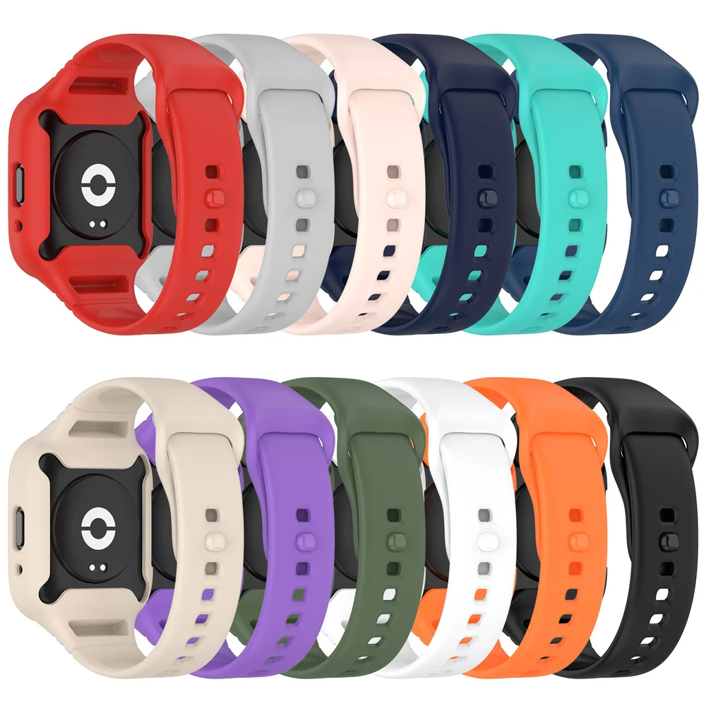 Silicone Strap with Protective Case
