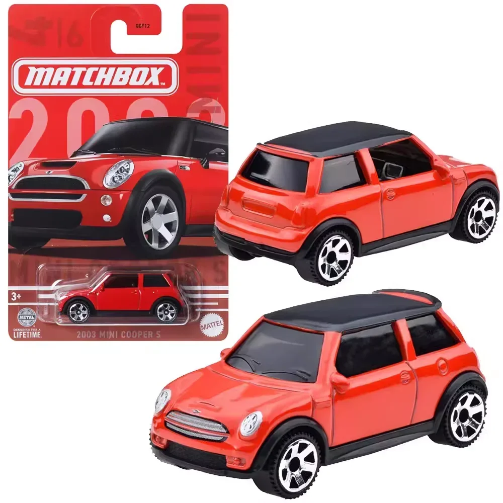 Original Mattel Matchbox Car Toys 1/64 Mini Cooper Set Austin Van