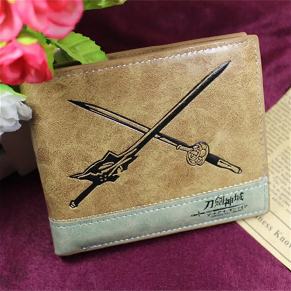 Anime Wallet One Piece Attack On Titan Cartoon Pattern Card Holder For Kid Adult
