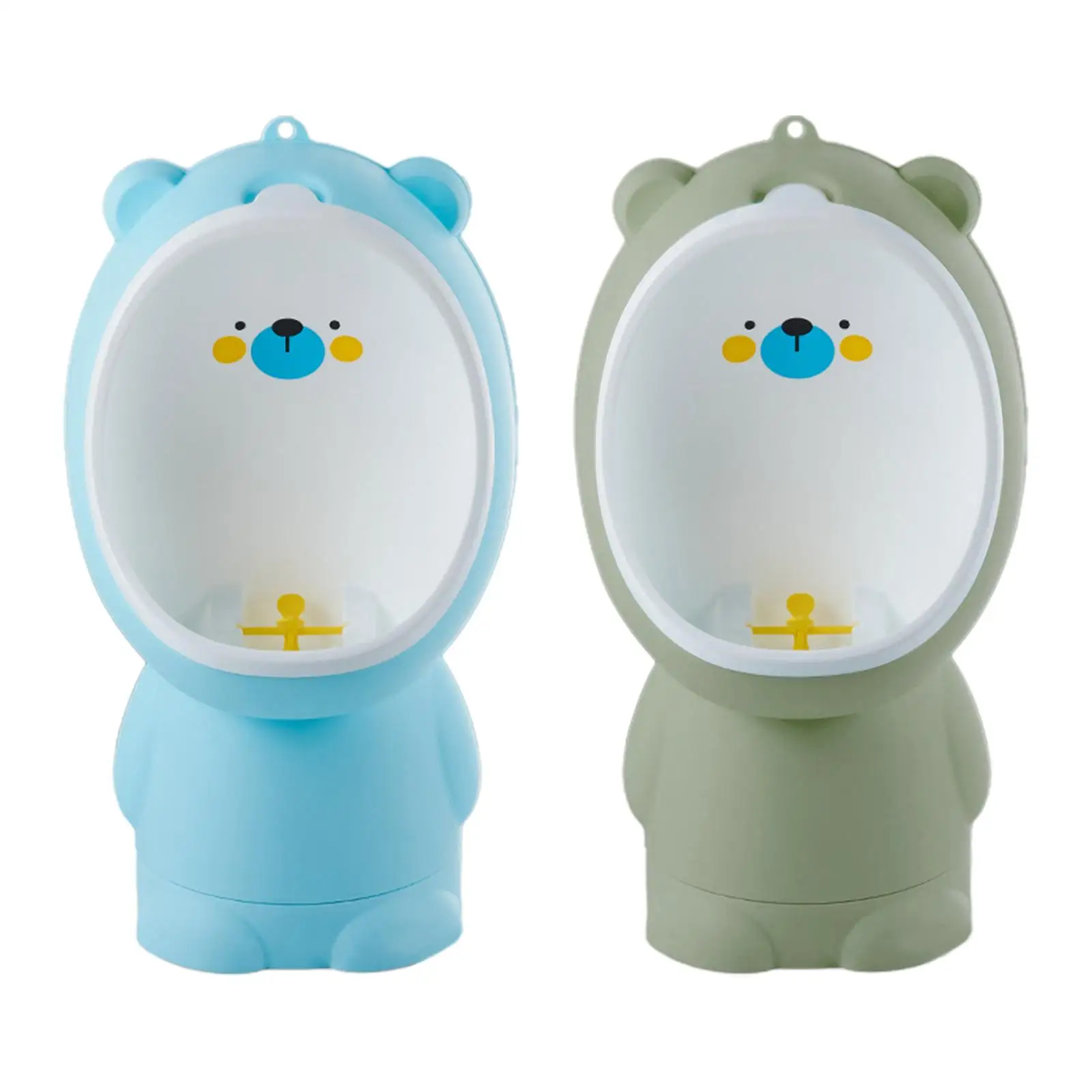 

Urinals Toilet Training Adjustable Height Cute Bear Potty Trainer Urinal Standing Potty Urinal for Toddlers Child Boys Baby