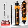 JANGKLIFE Cordless Electric Screwdriver Rechargeable 1300mah Lithium Battery Mini Drill 3.6V Power Tools Set 1