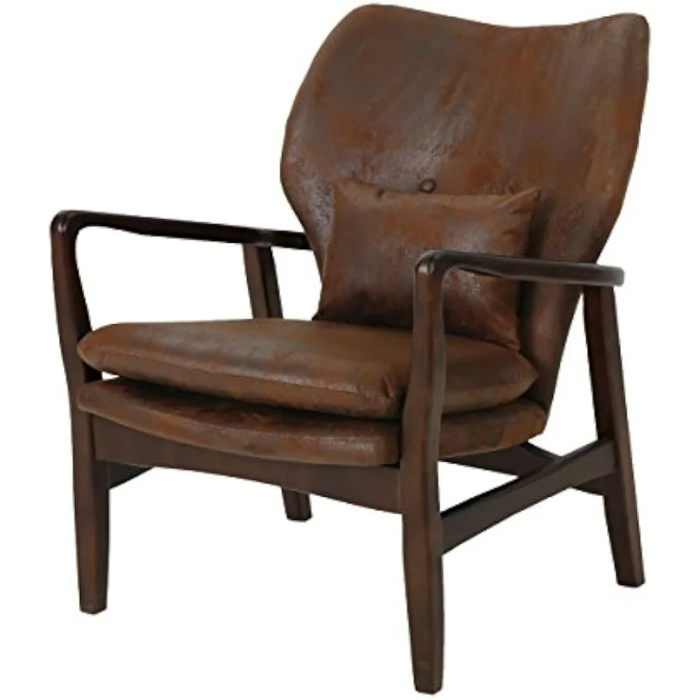 Folding Lounge Chair Christopher Knight Home Haddie Mid Century Modern Fabric Club Chair 31.25D x 26.25W x 32.75H Inch