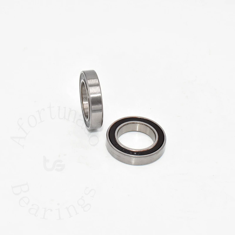 Bearings 10pcs 6802RS 15*24*5(mm) rubber Sealed chrome steel parts Bearings Transmission accessories