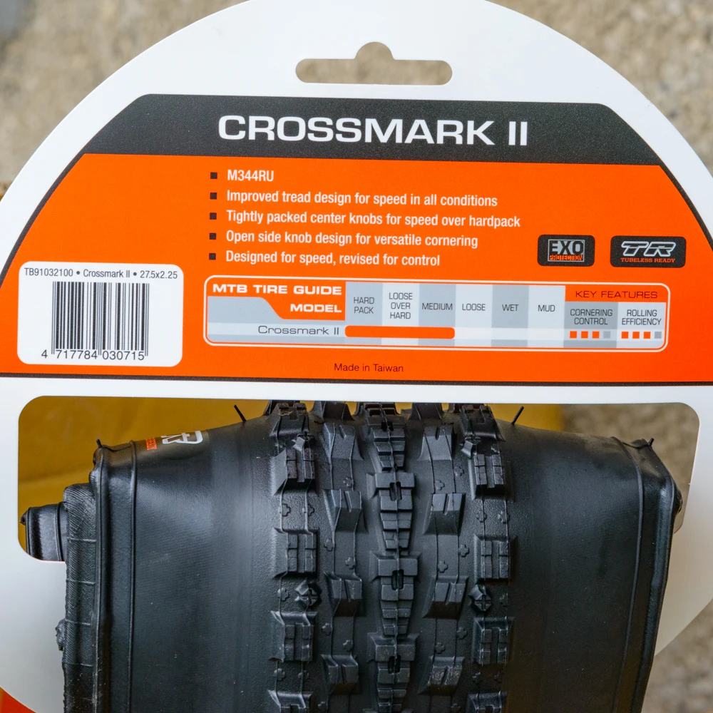 MAXXIS CROSSMARK Ⅱ Folding MTB Bicycle Tire 26x2.10/2.25 27.5x2