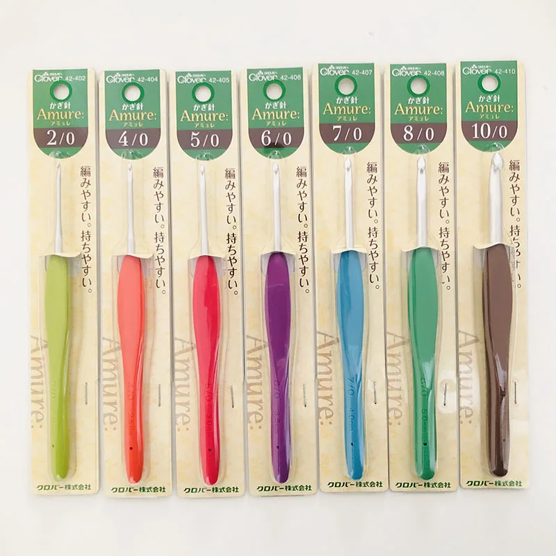 Clover Crochet Hooks Diy Knitting Hook Clover Amure Embroidery Needles Lace Crochet Bead Needles crochet hooks