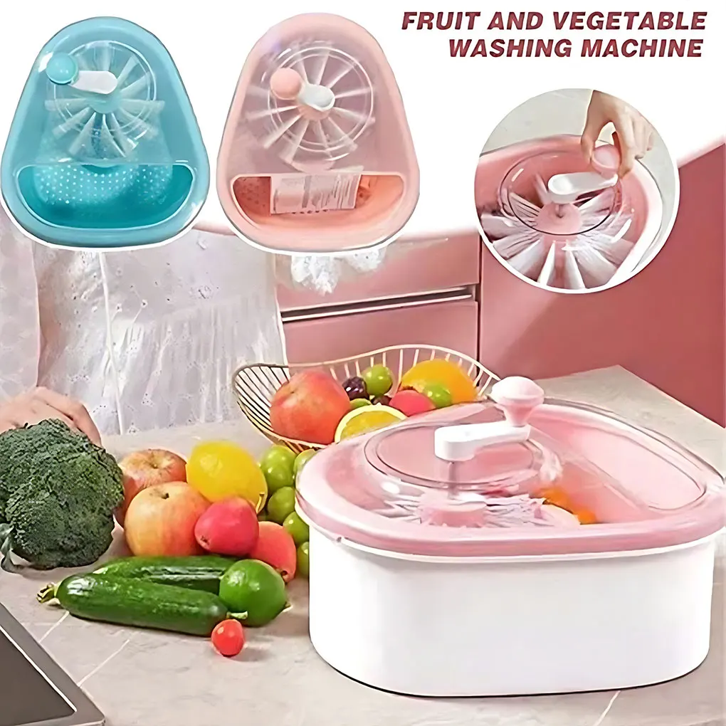 

Easy To Clean And Maintain Fruit And Vegetable Scrubber Labor Saving And Convenient ABS