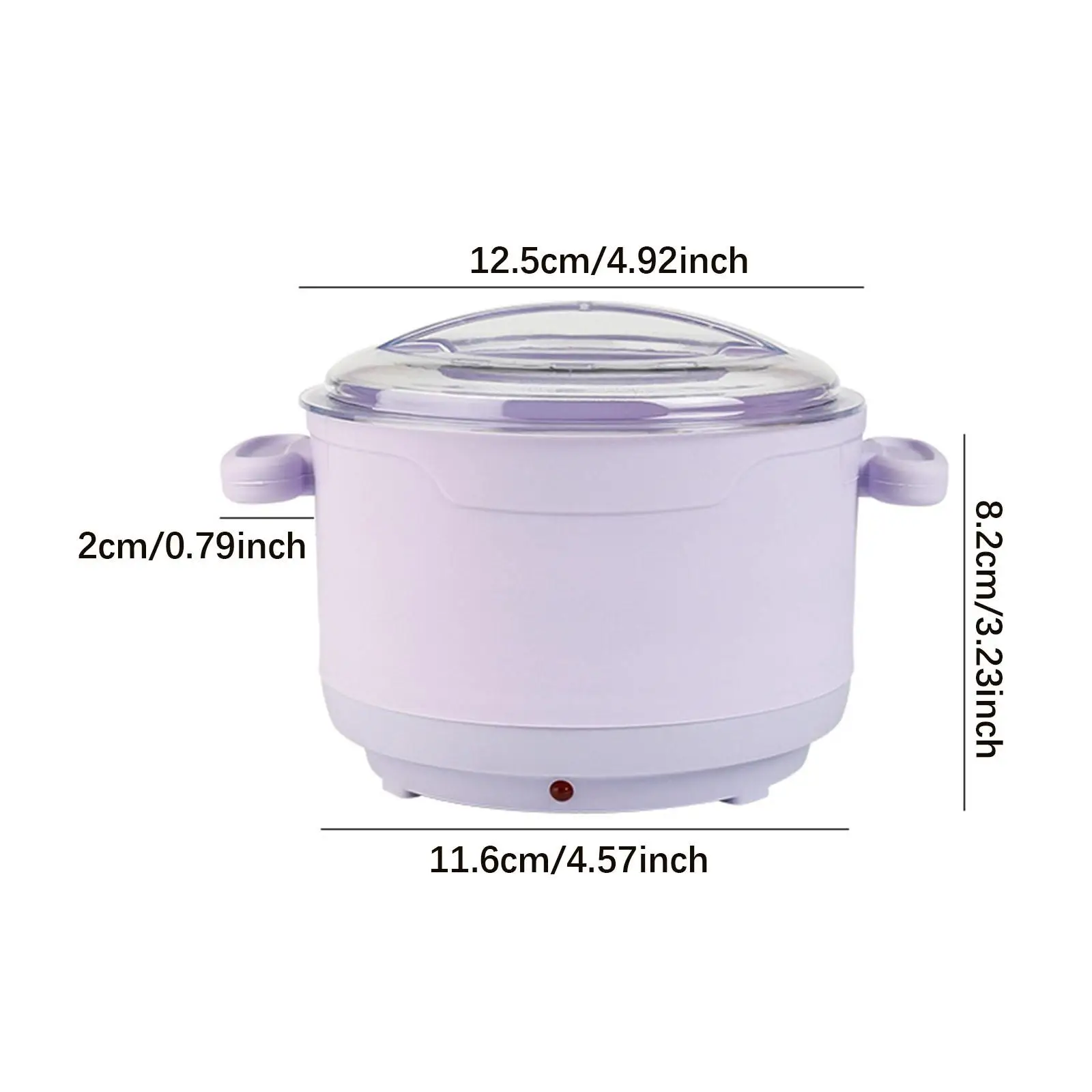 Wax Heater Home Gentle Waxing Foldable Large Capacity Professional for Hands