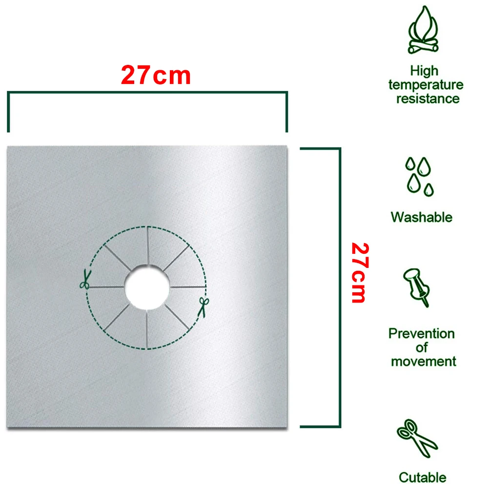 Heat Resistant Oil Proof Reusable Stove Protector Pads