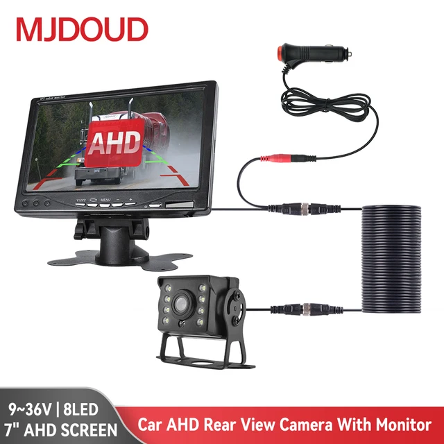 MJDOUD AHD 후방 카메라 및 모니터: 주차를 위한 궁극적인 안전 솔루션