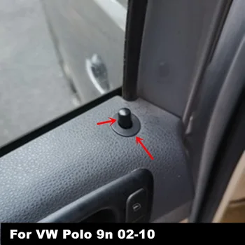 Serratura e copertura protettiva per porte anteriori posteriori per VW Polo 9n 2002-2010