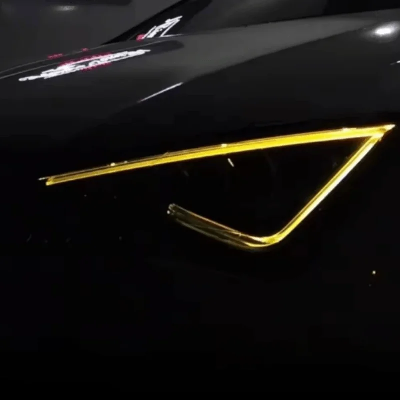 시트 레온 ST 2017 2018 2019 2020용 노란색 DRL LED 보드 LED 헤드라이트 DRL 주간 주행등 OEM 5F0941475A 5F0941476A