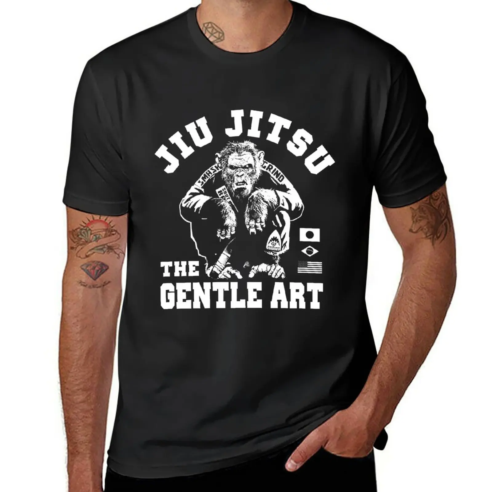 

New Gentle Art Chimp T-Shirt Aesthetic clothing cute clothes kawaii clothes vintage t shirt mens t shirts