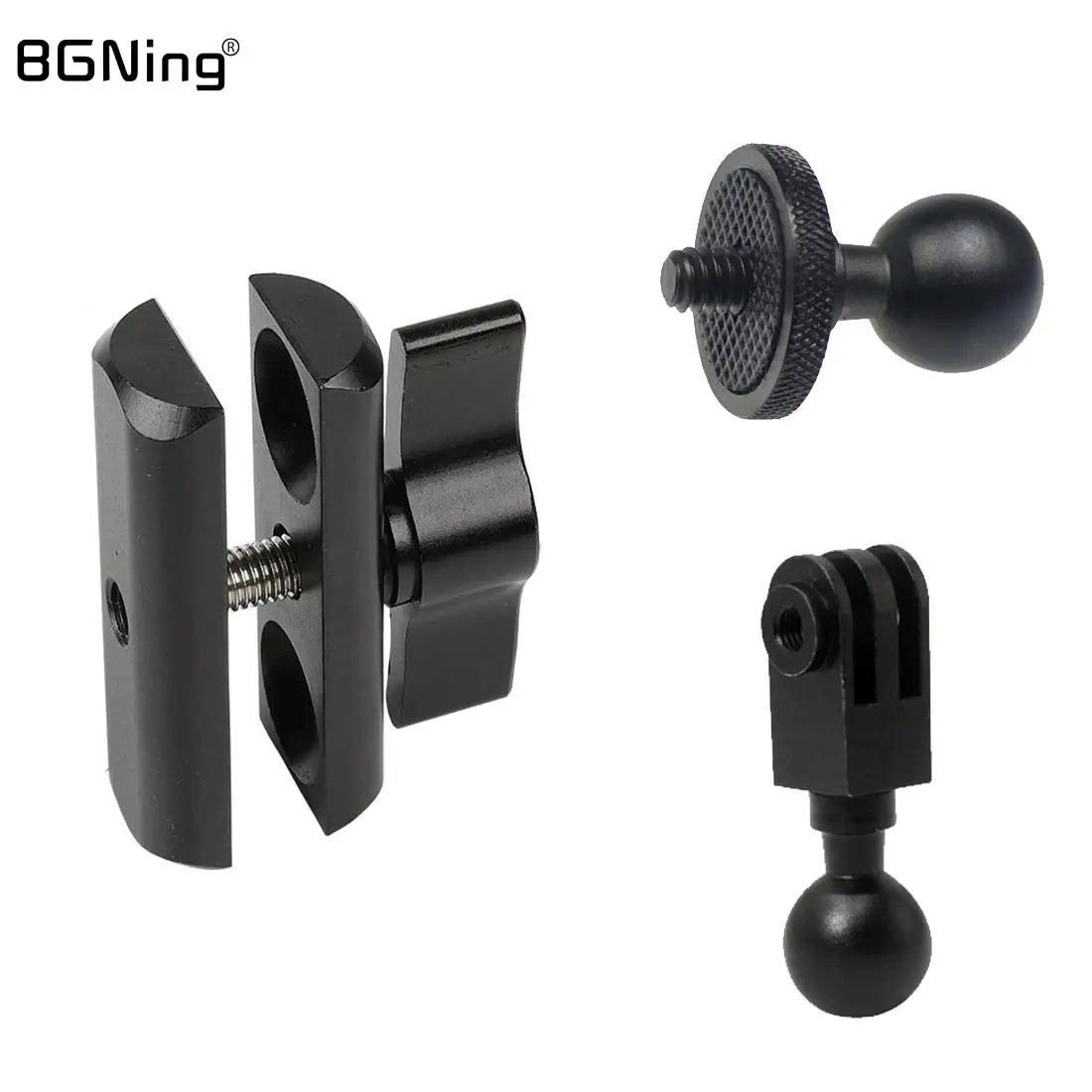 Metal Auto Mounting Bracket Metal Ball Head Adapter Sports & Action