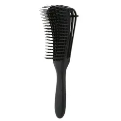 Ultimate Detangling & Scalp Massage Hair Brush (Black)
