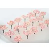 3pcs Miniature Iron Wire Trees Cherry Blossom Tree Diy Model Making Toys Architecture Building Materials for Diorama 2