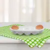Easter Egg Tray Fruit Serving Ceramics Dispenser Deviled Trays for Party 3