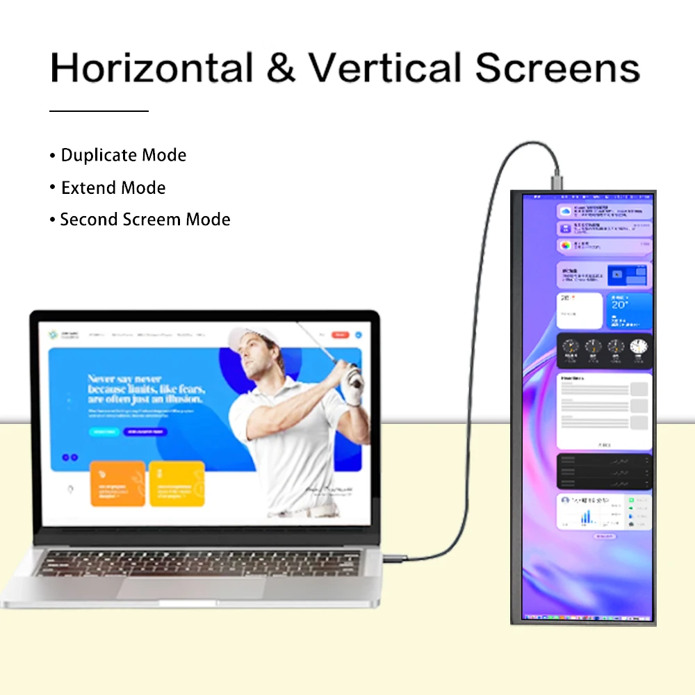 LESOWN ʱ   , 12.7 ġ, 120Hz, 500cd/m2, ֵ HDMI, CŸ Ʈ PC, Ȯ ũ